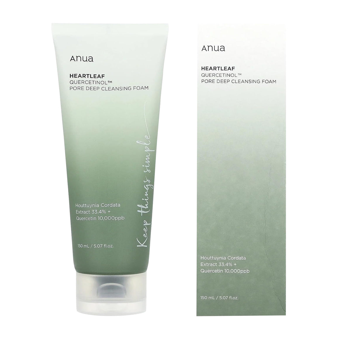 ANUA Heartleaf Succinic Moisture Cleansing Foam 150ml