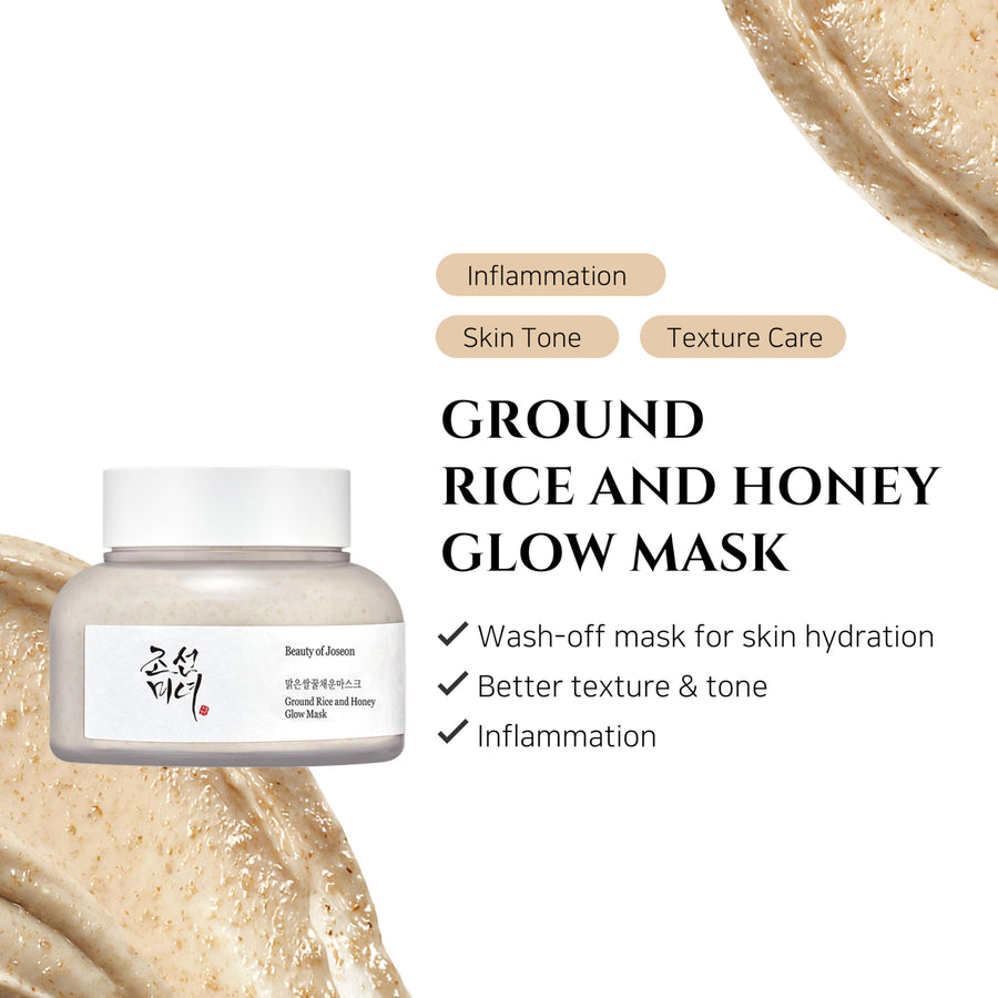 BEAUTY OF JOSEON Ground Rice and Honey Glow Mask 150ml