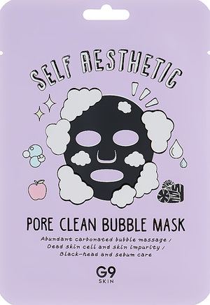 G9 SKIN Self Aesthetic Pore Clean Bubble Mask